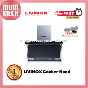 LIVINOX Cooker Hood Slanted Hood 1450m3/h LCH-GOSSAN-90SS