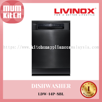 LIVINOX Dishwasher 14 sets LDW-14P-8BL