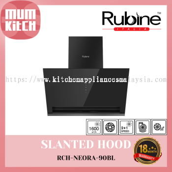 RUBINE Cooker Hood Quick Extraction 1600m鲁/h RCH-NEORA-90BL