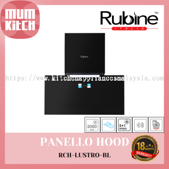 Rubine Cooker Hood Ion-balancer 2050 m鲁/h RCH-LUSTRO-BL