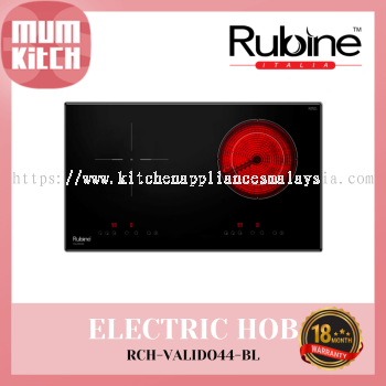 RUBINE Electric Hob KONSTEC Heat Control (RCH-VALIDO44-BL)