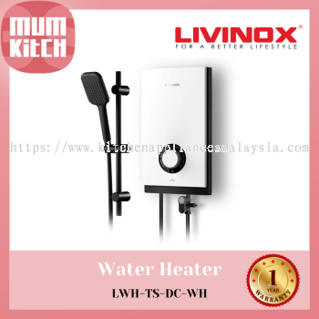 LIVINOX Water Heater 4.5kW Power T-Series LWH-TS-DC-WH