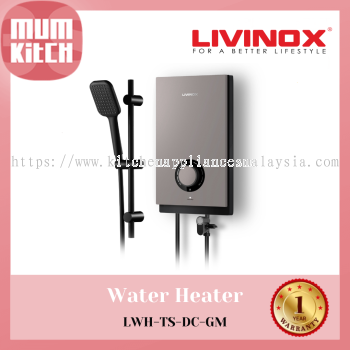 LIVINOX Water Heater 4.5kW Power T-Series LWH-TS-DC-GM