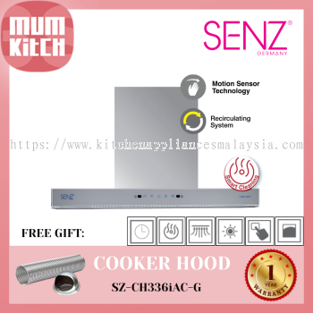 SENZ Penyedut Asap Haba Pro intelClean SZ-CH336iAC-G