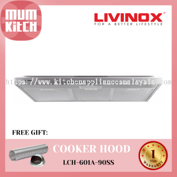 Livinox Cooker Hood Slim 980m鲁/h Twin Motor LCH-601A-90SS