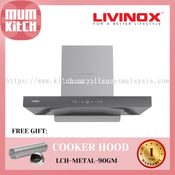 Livinox Cooker Hood Arch-Glass 1800m鲁/h LCH-METAL-90GM