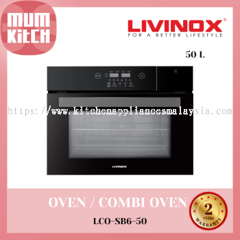 Livinox Oven 3-in-1 Multi-Function 9 Cooking Modes LCO-SB6-50