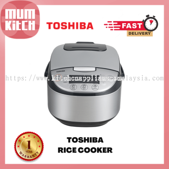 TOSHIBA Rice Cooker 1.0L Digital RC-10DR1TMY(S)