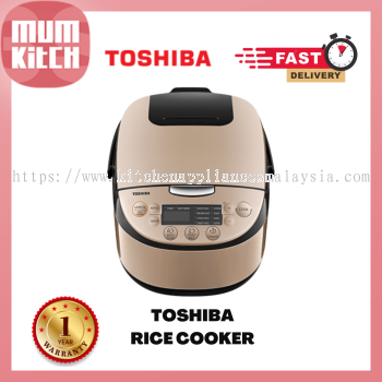 TOSHIBA Rice Cooker 1.0L Digital RC-10DR1TMY(N)