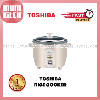 TOSHIBA Periuk Nasi 1.0L Konvensional RC-T10CEMY(GD)