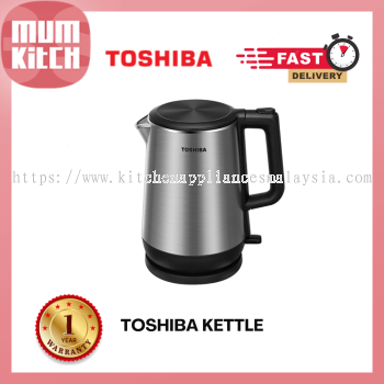 TOSHIBA Kettle 1.7L Cooltouch DoubleWall Design KT-17DR1NMY