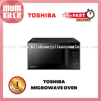 TOSHIBA Ketuhar Gelombang Mikro with Convection 26L MW2-AC26TF(BK)