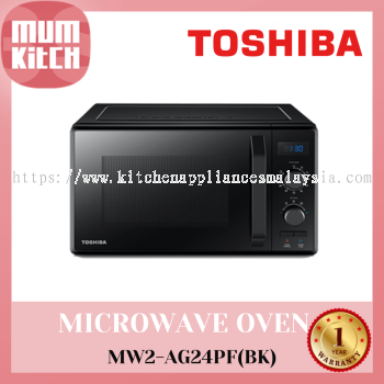 TOSHIBA Ketuhar Gelombang Mikro 24L MW2-AG24PF(BK)