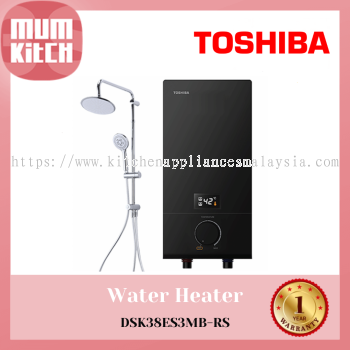 TOSHIBA Instant Electric Water Heater DSK38ES3MB-RS