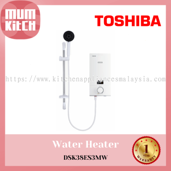 TOSHIBA Instant Electric Water Heater (With Pump) DSK38ES3MW