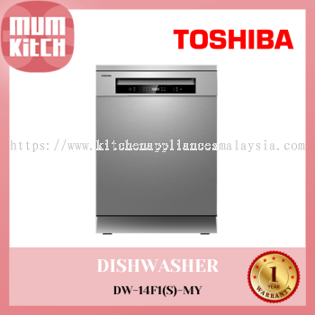 TOSHIBA Dishwasher Free Standing 14 Places  DW-14F1(S)-MY