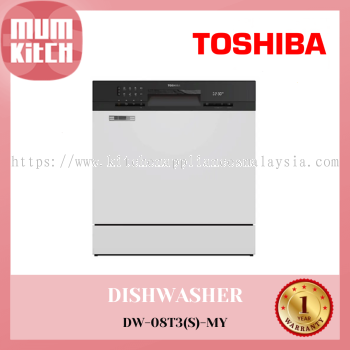 TOSHIBA Mesin Cuci Pinggan Top 8 Places DW-08T3(S)-MY