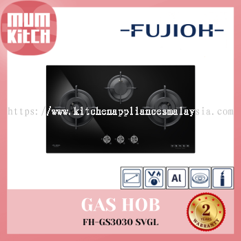 FUJIOH Gas Hob With Knob Sheild FH-GS3030 SVGL