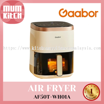 Gaabor Air Fryer 1400W Window Touch Screen AF50T-WH01A