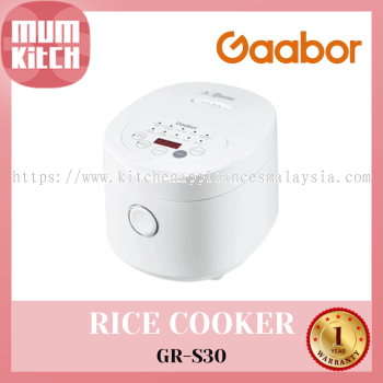 Gaabor Rice Cooker Multi-Cuisine Menu 24-hour 3L GR-S30