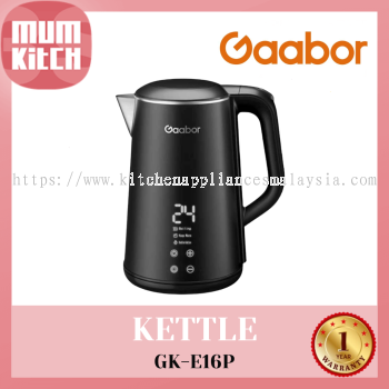 Gaabor Kettle Touch Screen Rapid Heating 1.6L GK-E16P