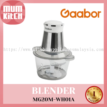 Gaabor Food Processor Blender S-Type Double Layer MG20M-WH01A