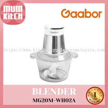 Gaabor Food Processor Blender S-Type Double Layer MG20M-WH02A