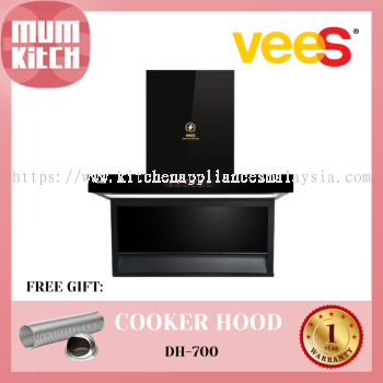 Vees Cooker Hood 1800m鲁/h 3-Speed Touch Control (DH-700)