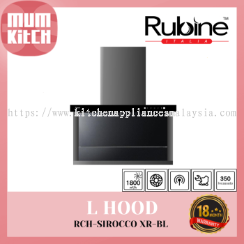 Rubine Cooker Hood 1800m鲁/hr 350 Incassato RCH-SIROCCO XR-BL