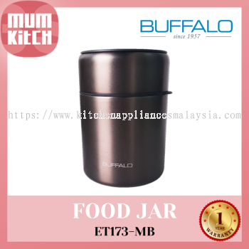 Buffalo Thermo Food Jar Metallic Brown 850ml ET173-MB