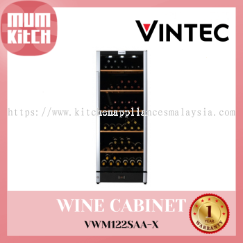 Vintec Wine Cabinet 90 Bottle Single / Multi Temperature Zone VWM122SAA-X