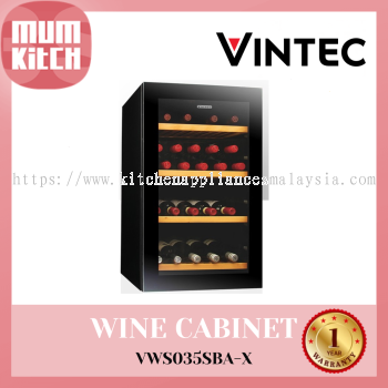 Vintec 35 Bottle Single-Zone VWS035SBA-X