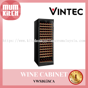 Vintec Wine Cabinet 165 Bottle Single-Zone Large VWS165SCA