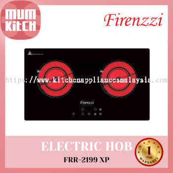 FIRENZZI Ceramic Cooker Hob Black Crystal Glass FRR-2199