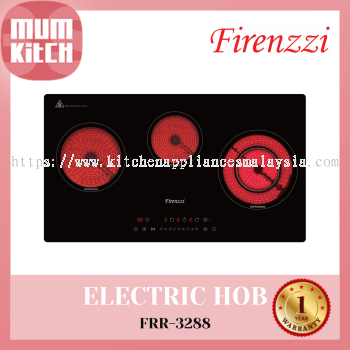 FIRENZZI Glass Ceramic Hob Black Crystal FRR-3288