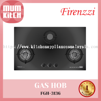 FIRENZZI Dapur Gas The Exellent Series 3 Pembakar FGH-3136