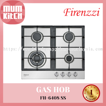 FIRENZZI Glass Hob FH-6408 SS