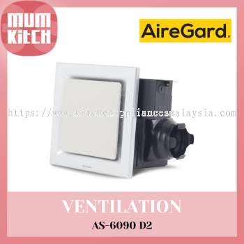 AIREGARD Silent Ventilator 4" AS-6090-D2