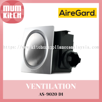 Airegard Silent Ventilators Silver Room AS-9020-D1