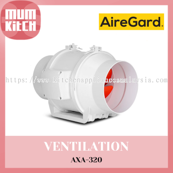 AireGard Air Ventilator Exhaust Fan 6 Inches AXA-320