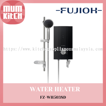 FUJIOH Water Heater Instant With Rain Shower and Direct Pump        FZ-WH5038D