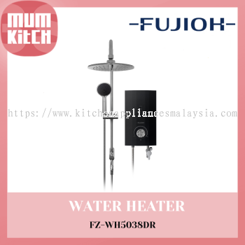 FUJIOH Water Heater Instant With Rain Shower and Direct Pump FZ-WH5038DR