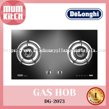 DeLonghi Gas Cooker Glass Hob 3 Burners DG-2073