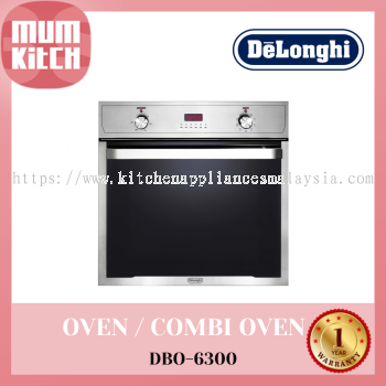 DeLonghi Ketuhar Terbina Dalam Keluli Tahan Karat DBO-6300