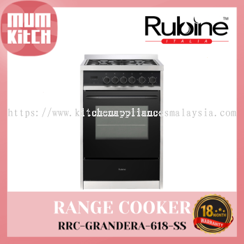 RUBINE Dapur Memasak 3.7kW RRC-GRANDERA-618-SS