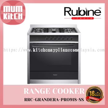 RUBINE Dapur Memasak 3.7kW RRC-GRANDERA-PRO918-SS