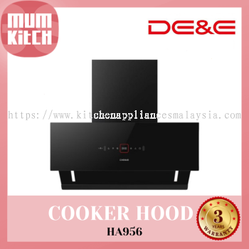 DE&E Slanted Chimney Hood 90cm HA956