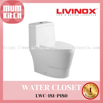 Livinox One Piece Water Closet LWC-181-P180