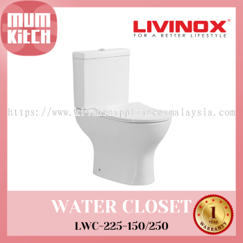 Livinox Close-Coupled Water Closet LWC-225-150/250