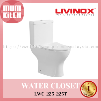 Livinox Close-Coupled Water Closet LWC-225-225T